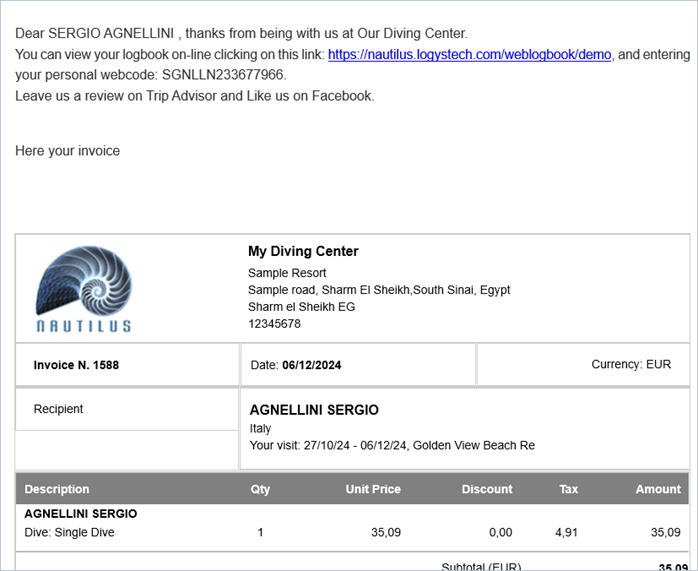 A screenshot of a invoice
Description automatically generated